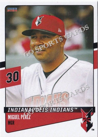 2024 Indianapolis Indians Miguel Perez