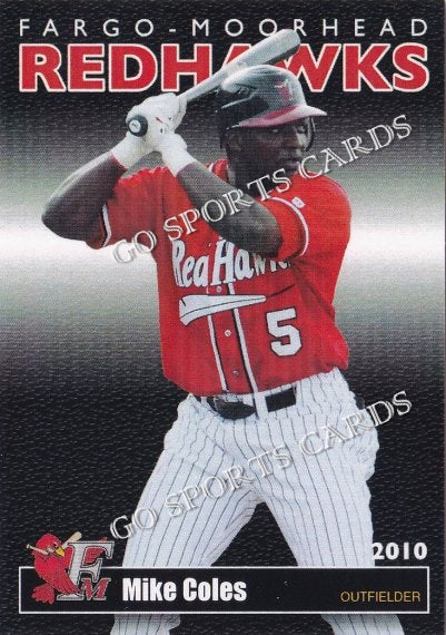 2010 Fargo Moorhead RedHawks Mike Coles