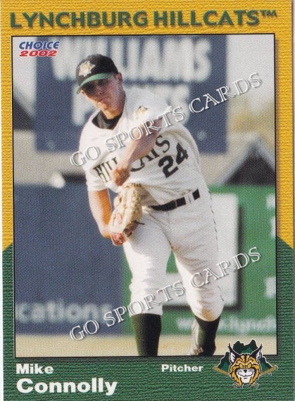 2002 Lynchburg Hillcats Mike Connolly