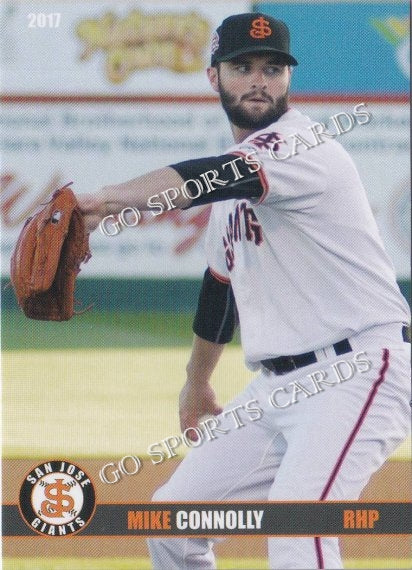 2017 San Jose Giants Mike Connolly