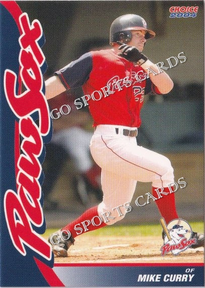 2004 Pawtucket Red Sox Mike Curry