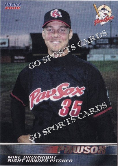 2002 Pawtucket Red Sox Mike Drumright