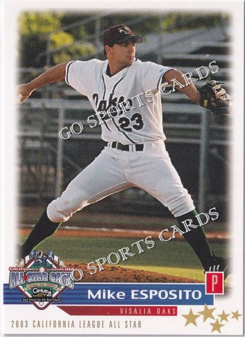 2003 California Carolina League All Star Game Michael Esposito