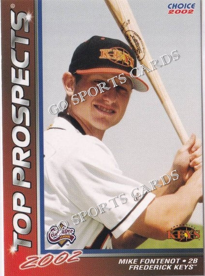 2002 Carolina League Top Prospects Mike Fontenot