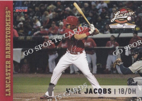 2016 Lancaster Barnstormers Mike Jacobs