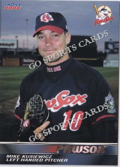 2002 Pawtucket Red Sox Mike Kusiewicz