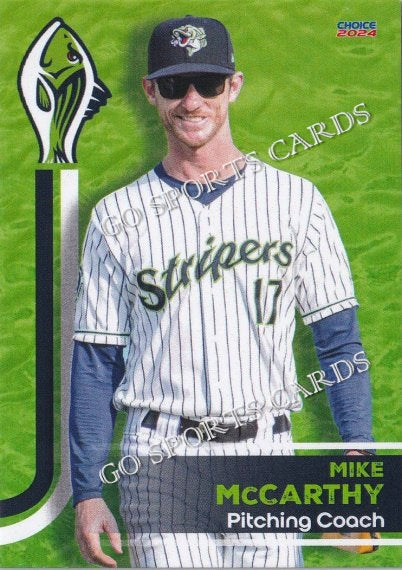 2024 Gwinnett Stripers Mike McCarthy