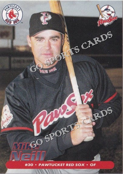 2001 Pawtucket Red Sox Mike Neill