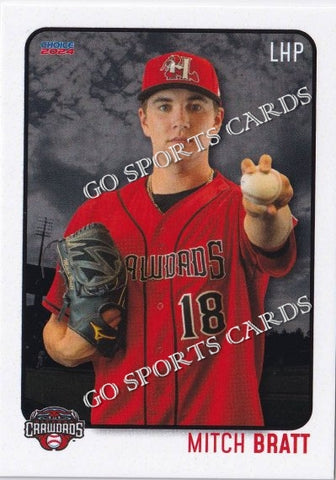 2024 Hickory Crawdads 1st Mitch Bratt