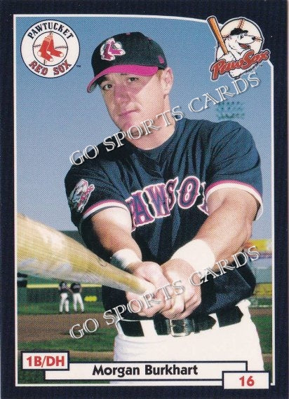 2000 Pawtucket Red Sox Morgan Burkhart