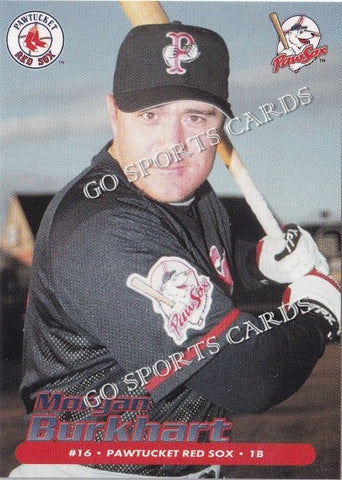 2001 Pawtucket Red Sox Morgan Burkhart