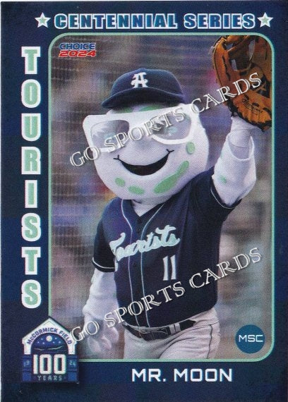 2024 Asheville Tourists Mr Moon Mascot