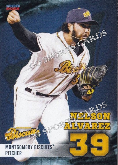 2023 Montgomery Biscuits Nelson Alvarez