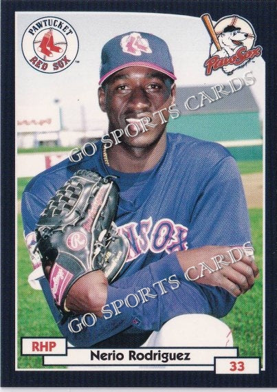 2000 Pawtucket Red Sox Nerio Rodriguez