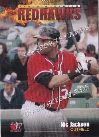 2009 Fargo Moorhead RedHawks Nic Jackson