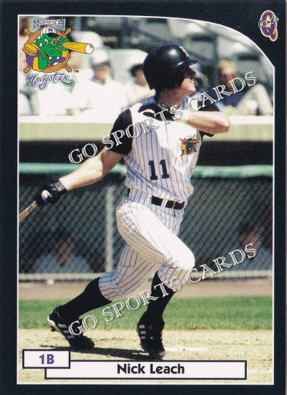 2000 Norwich Navigators Nick Leach