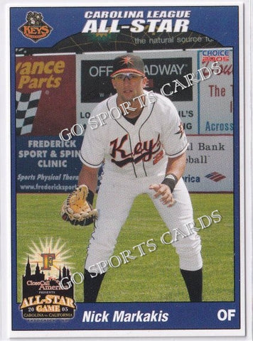 2005 California Carolina League All Star Game Nick Markakis