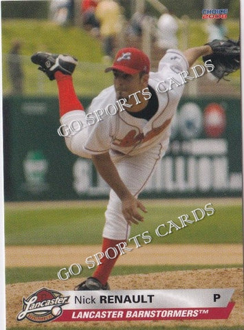 2008 Lancaster Barnstormers Nick Renault