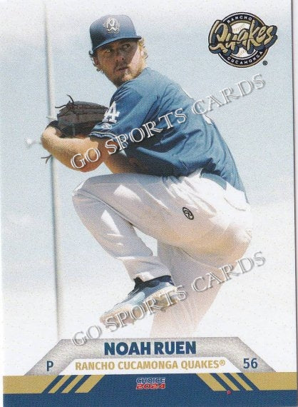 2024 Rancho Cucamonga Quakes Noah Ruen