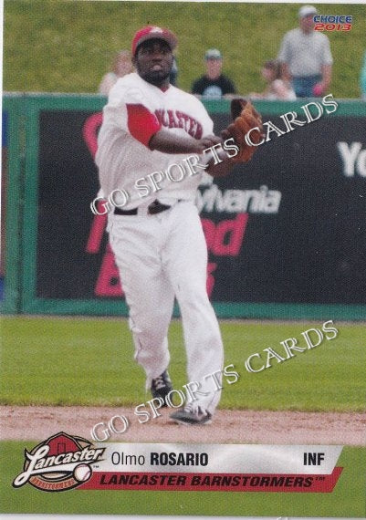 2013 Lancaster Barnstormers Olmo Rosario