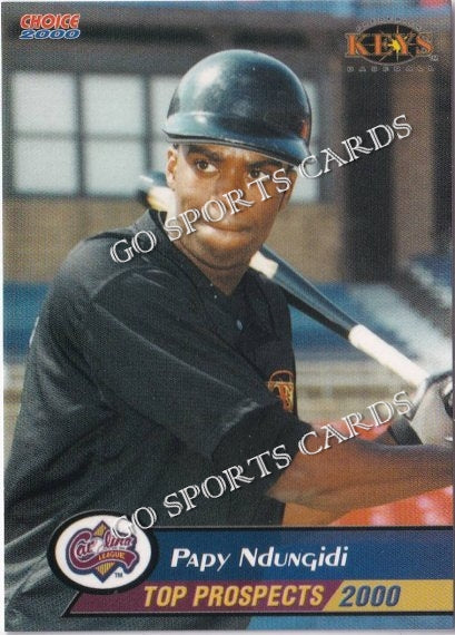 2000 Carolina League Top Prospects Papy Ndungidi