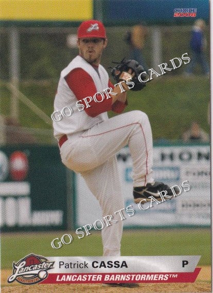 2008 Lancaster Barnstormers Patrick Cassa