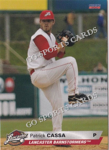 2008 Lancaster Barnstormers Patrick Cassa