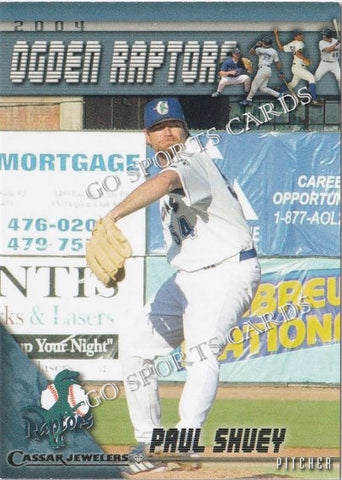 2004 Ogden Raptors Paul Shuey