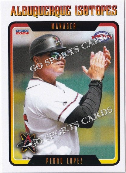 2024 Albuquerque Isotopes Pedro Lopez