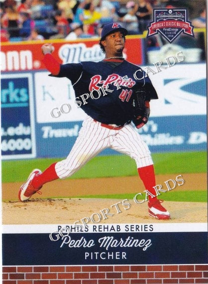 2019 Reading Fightin Phils Rehab Series Pedro Martinez