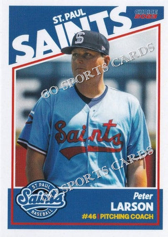 2023 St Paul Saints Peter Larson