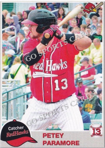 2014 Fargo Moorhead RedHawks Petey Paramore