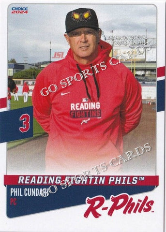 2024 Reading Fightin Phils Phil Cundari