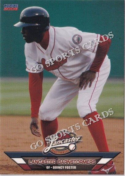 2006 Lancaster Barnstormers Quincy Foster