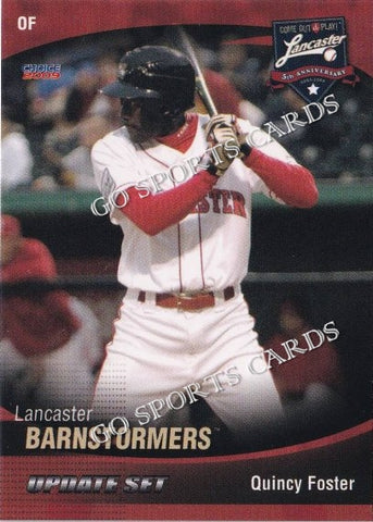 2009 Lancaster Barnstormers Update Quincy Foster