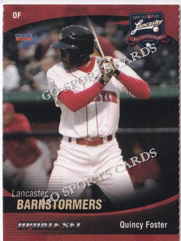 2009 Lancaster Barnstormers Update Perforated Quincy Foster