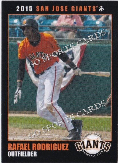 2015 San Jose Giants Rafael Rodriguez