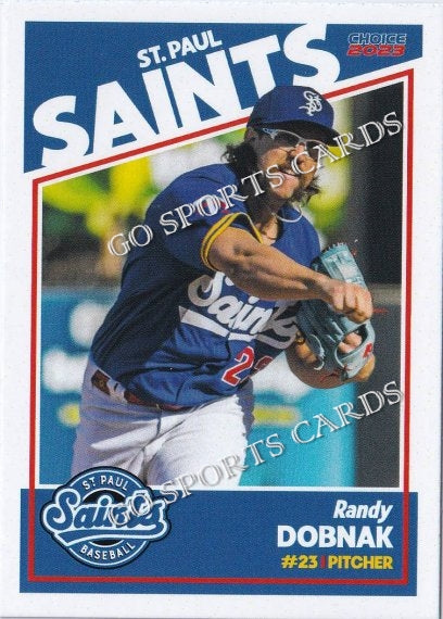 2023 St Paul Saints Randy Dobnak