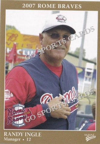 2007 Rome Braves Randy Ingle