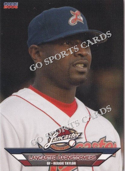 2006 Lancaster Barnstormers Reggie Taylor