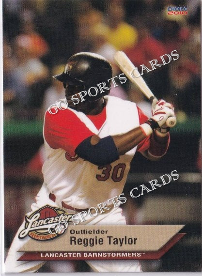 2010 Lancaster Barnstormers Reggie Taylor