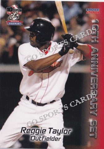 2014 Lancaster Barnstormers 10th Anniversary Reggie Taylor