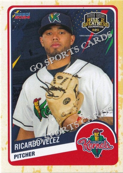 2024 Cedar Rapids Kernels Ricardo Velez