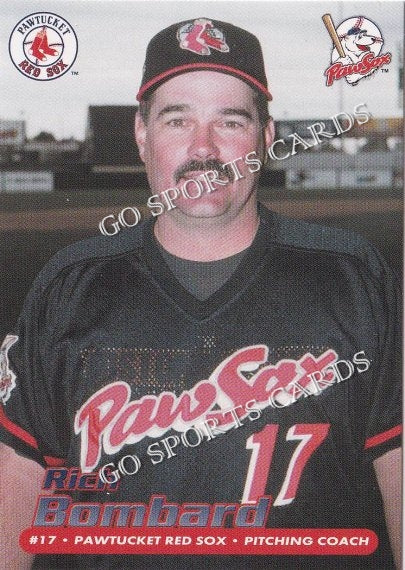 2001 Pawtucket Red Sox Rich Bombard