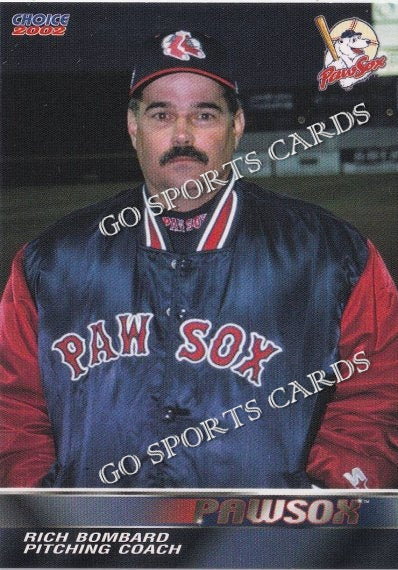 2002 Pawtucket Red Sox Rich Bombard