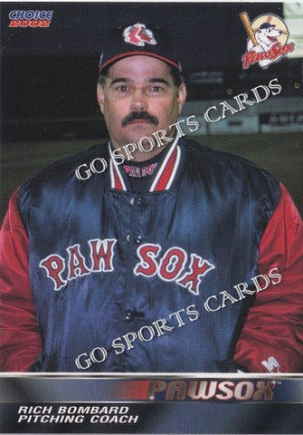 2002 Pawtucket Red Sox Rich Bombard