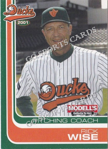 2001 Long Island Ducks Rick Wise