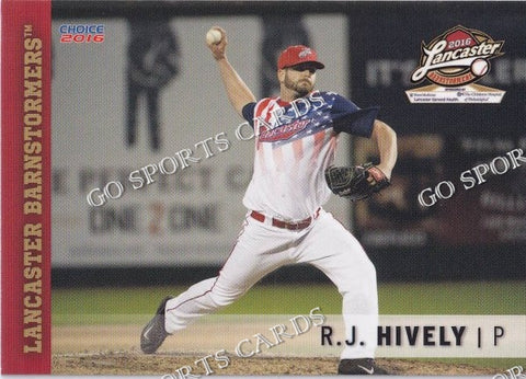 2016 Lancaster Barnstormers RJ Hively