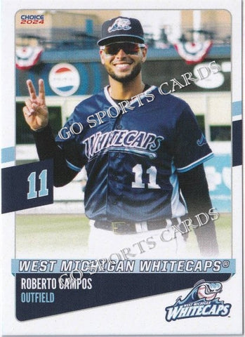 2024 West Michigan Whitecaps Roberto Campos