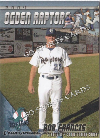 2004 Ogden Raptors Rob Francis